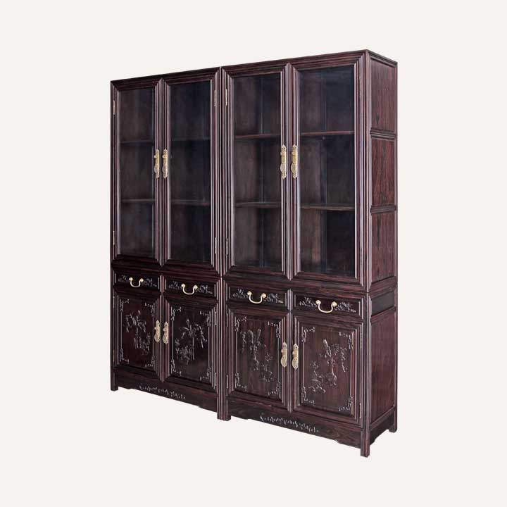 直角书柜二组合