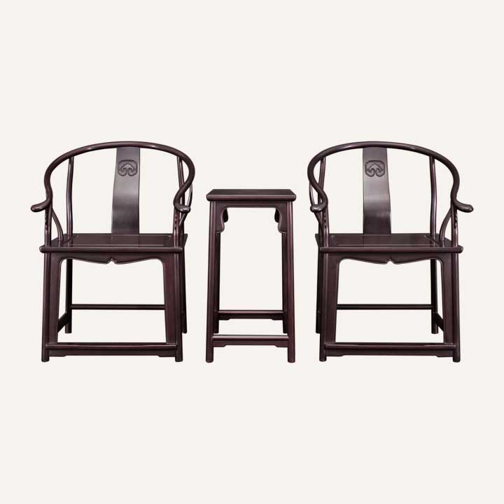 明式圈椅三件套