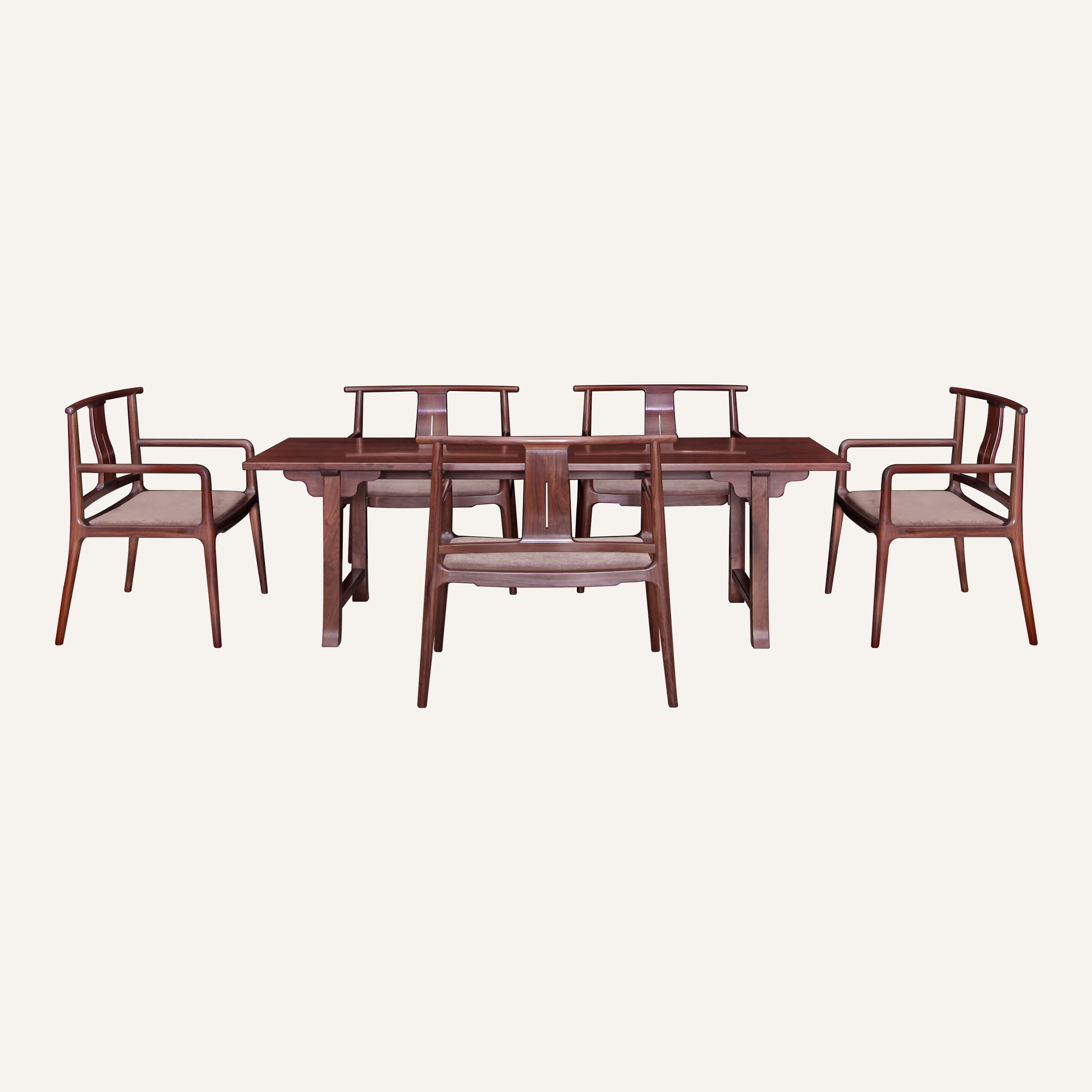 新中式茶桌六件套1