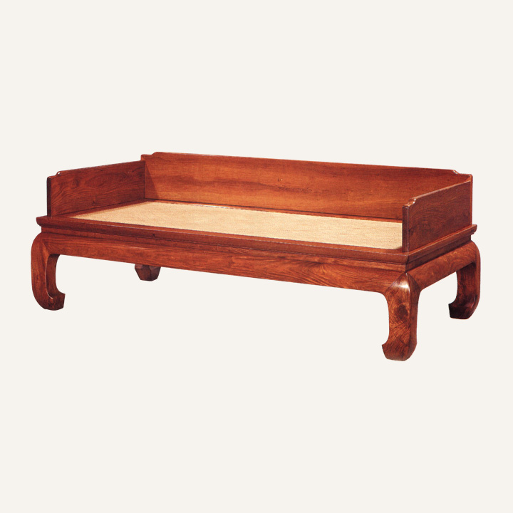 素身三屏休闲榻