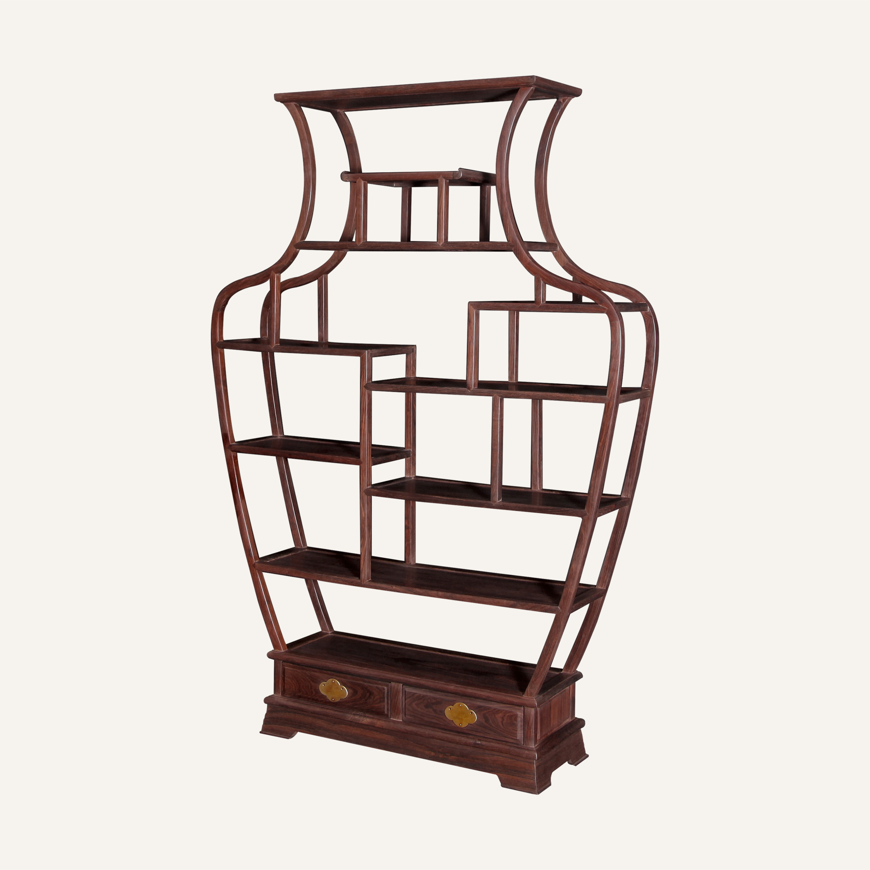花瓶博古架