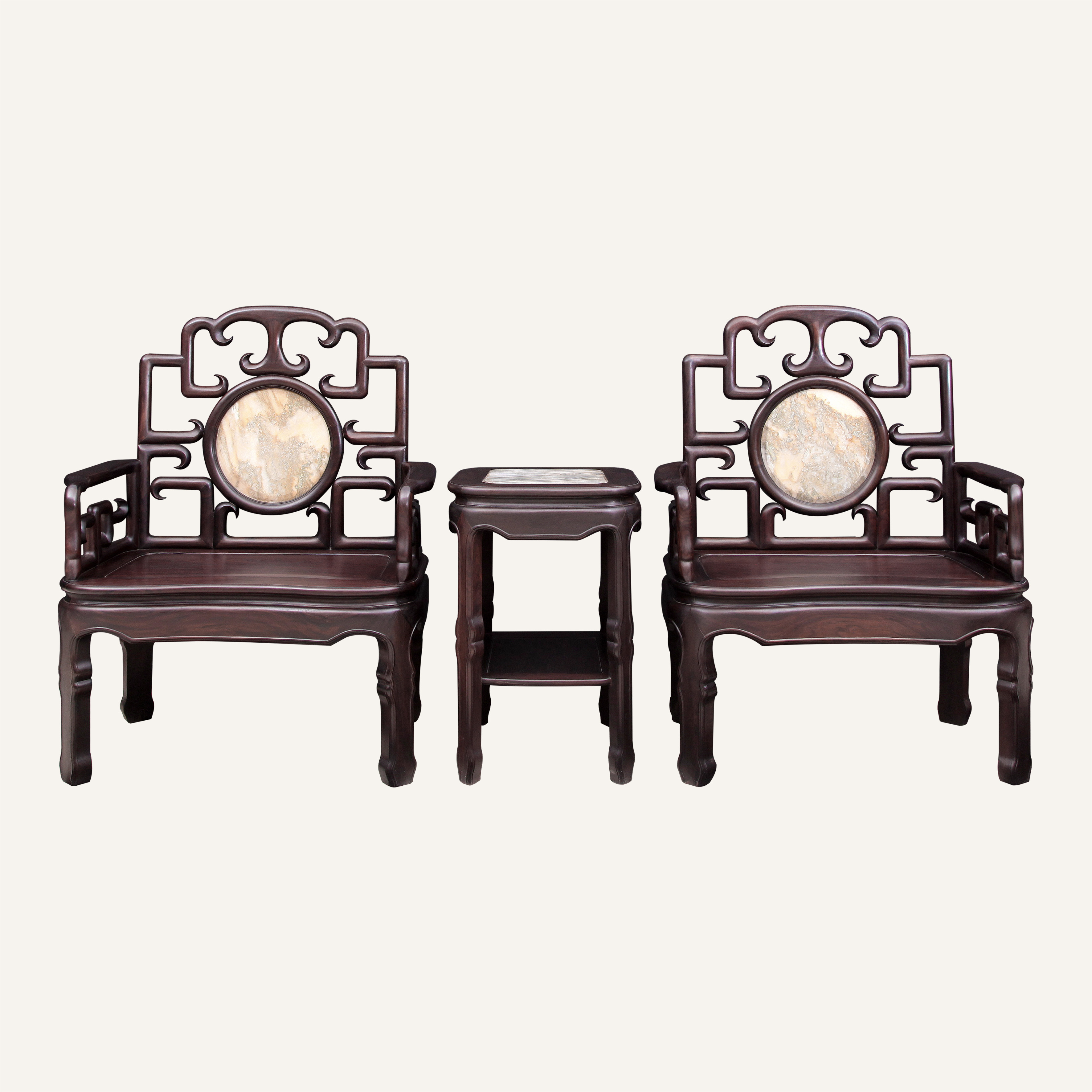 勾子太师椅三件套